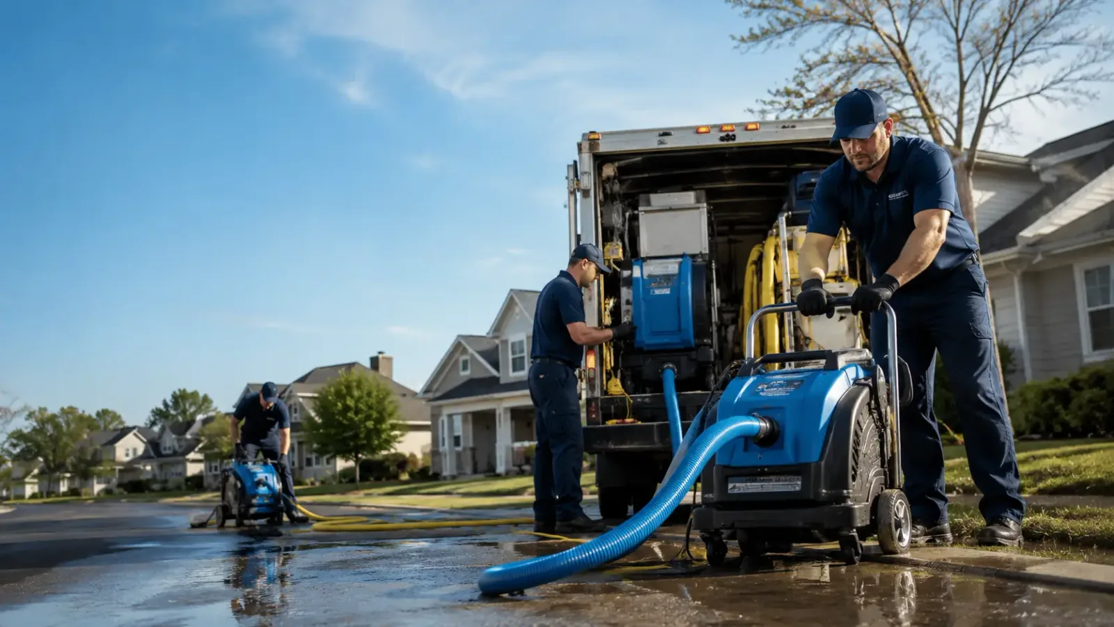 Flood Damage Cleanup in Lake Delton, WI